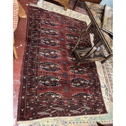 554 - Tribal Afghan rug - Approx 195cm x 119cm