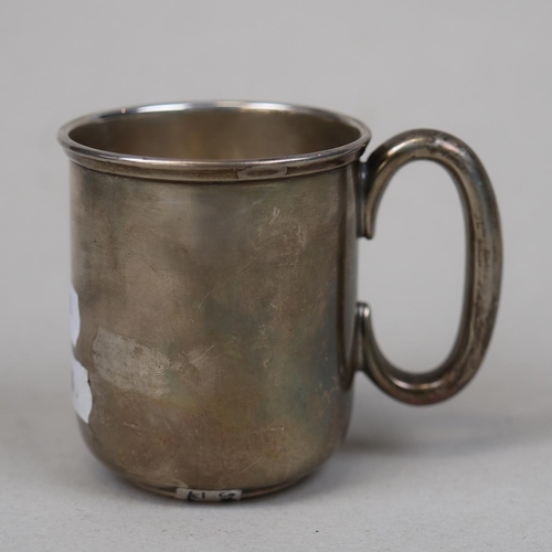 6 - Hallmarked silver cup Sheffield 1930 - Approx weight: 107g