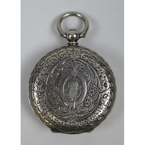 144 - Silver pocket watch