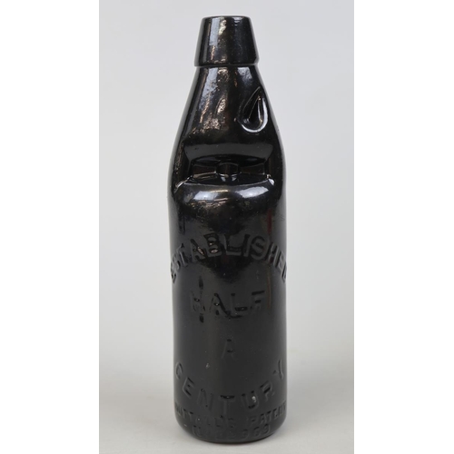 196 - Early cod bottle - W F Cornforth's