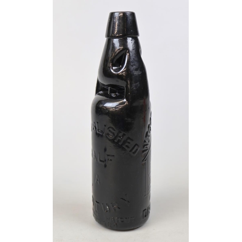 196 - Early cod bottle - W F Cornforth's