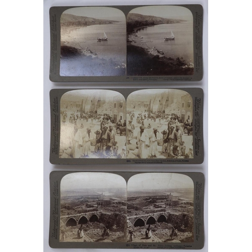 281 - Collection of stereoscope cards