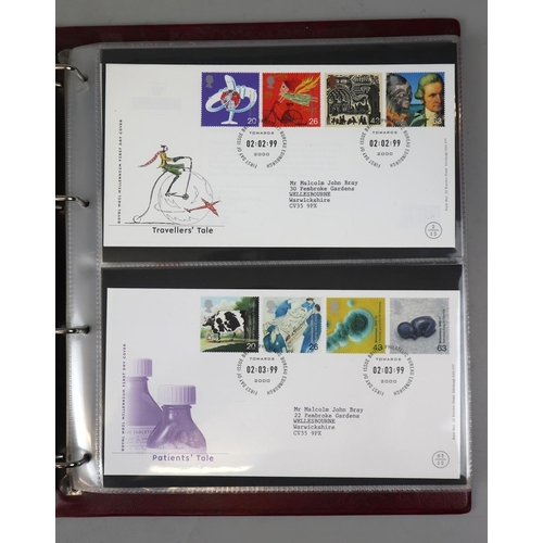 289 - Collection of first day covers in albums