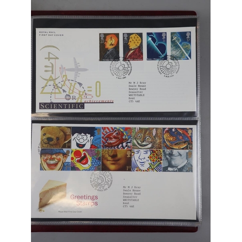 289 - Collection of first day covers in albums