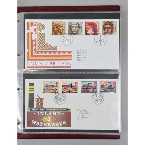 289 - Collection of first day covers in albums