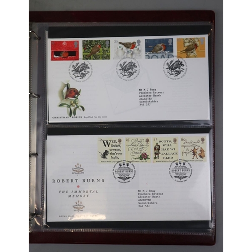 289 - Collection of first day covers in albums