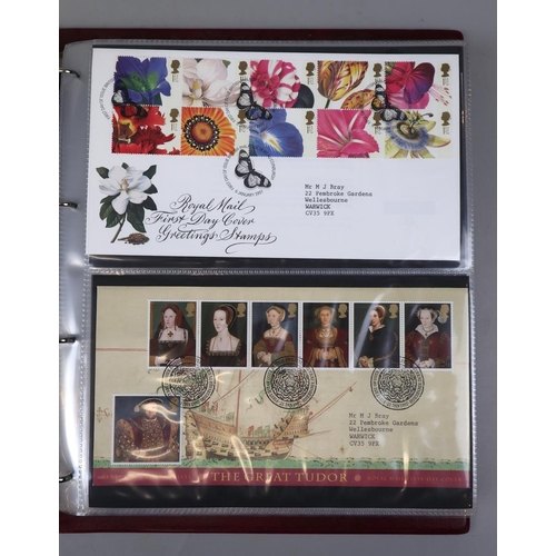 289 - Collection of first day covers in albums