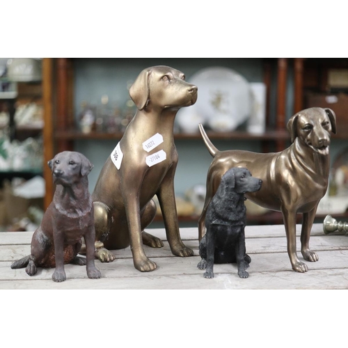 308 - Collection of dog figurines