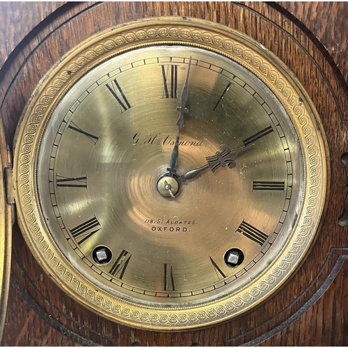 315 - Victorian bracket clock with bracket