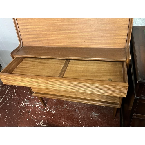 349 - Mid century teak bureau - Approx W: 82cm D: 43cm H: 107cm