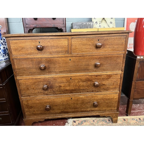 358 - Chest of 2 over 3 drawers - Approx W: 107cm D: 52cm H: 102cm