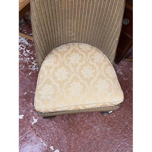 421 - Lloyd Loom nursing chair