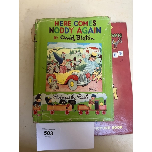 503 - 6 Enid Blighton books - Noddy