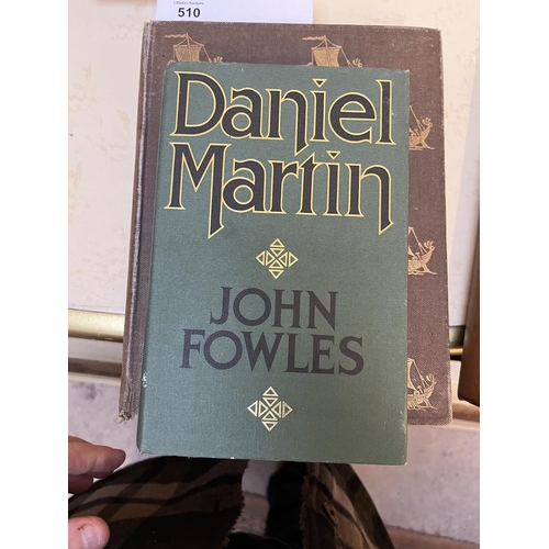 506 - 2 books by John Fowles - The Magus and Daniel Martin 1977 1st edition