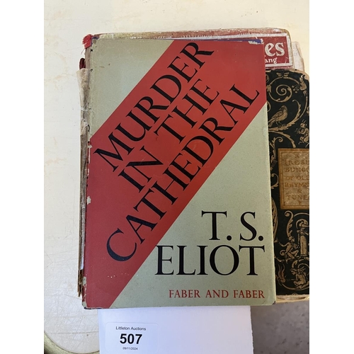 507 - 4 books to include Walter Crane Babys Bouquet and TS Eliot Murder in the Cathedral