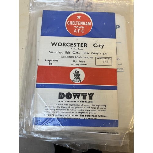 508 - Collection of Worcester City FC programmes