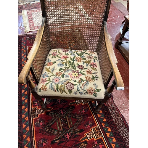 532 - Bergère armchair