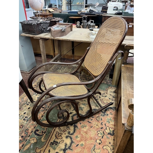 543 - Bentwood rocking chair