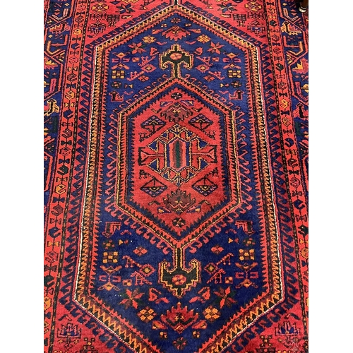 547 - Early 20thC Persian Hamadan rug - Approx 247cm x 141cm