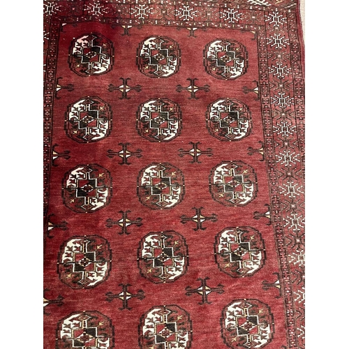 552 - Afghan Bokhara rug - Approx 164cm x 101cm