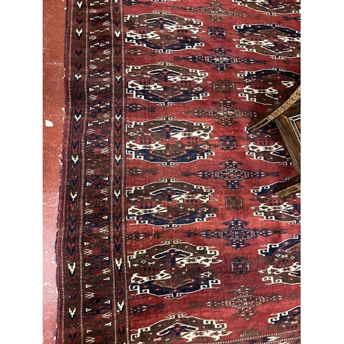 554 - Tribal Afghan rug - Approx 195cm x 119cm