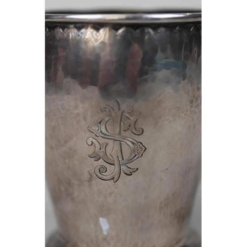 7 - Hallmarked silver cup Chester 1924 - Approx weight: 135g