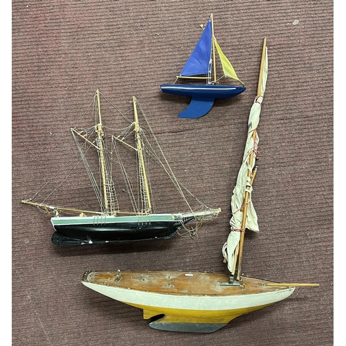 222 - Collection of model boats