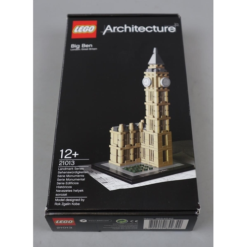 388 - Lego Architecture 21013 Big Ben complete in original box