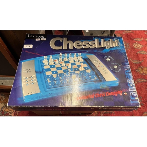 413 - Electronic chess set in working order