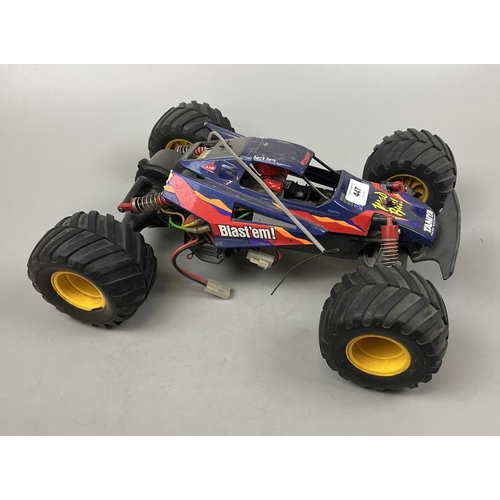 447 - Tamiya Mad Bull radio control car