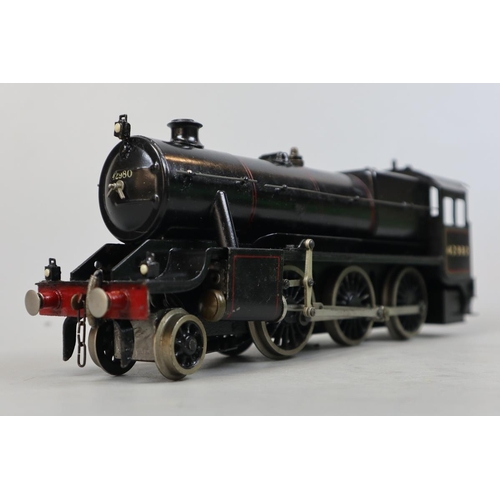 12 - Model railway Express Locomotive and tender in original box by Bassett-Lowke Ltd