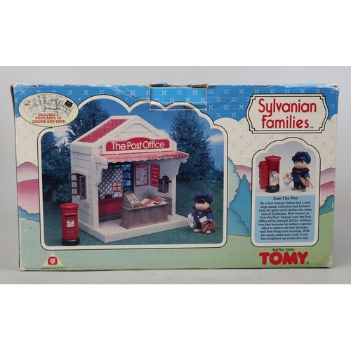 127 - 3 Sylvanian Family sets - Florist, Post Office and Pony and Trap in original boxes