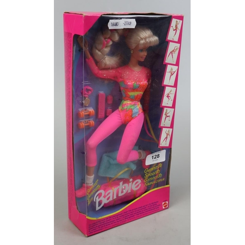 128 - Vintage Gymnast Barbie in original box