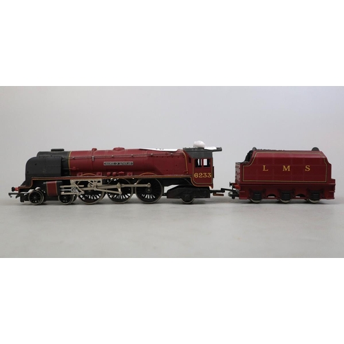 16 - 3 00 gauge Engines together with tenders inc. Hornby and Tri-Ang