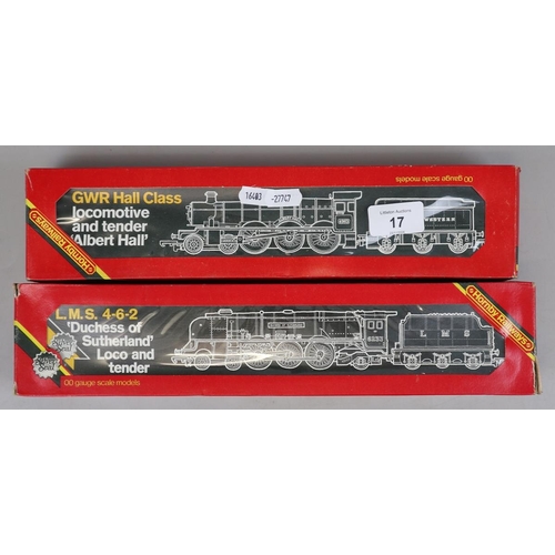 17 - 2 Hornby locomotive and tender - Albert Hall together with Duchess of Sutherland