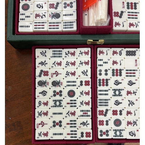 170 - Cased Mahjongg set