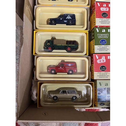 204 - Collection of Corgi Vanguard die cast vehicles in original boxes