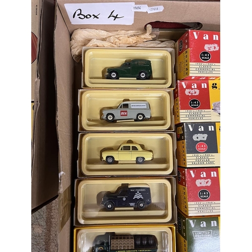 204 - Collection of Corgi Vanguard die cast vehicles in original boxes