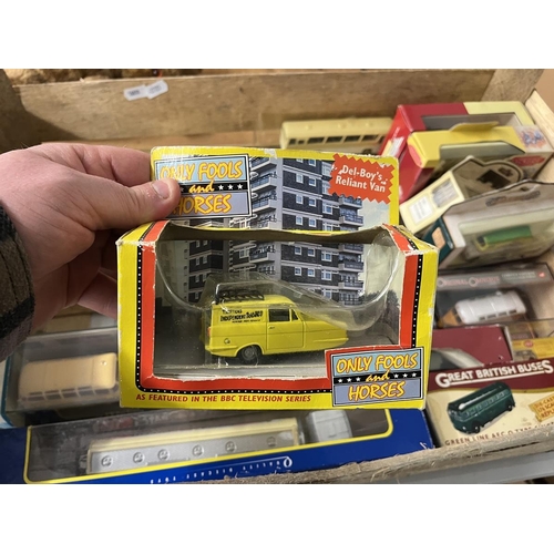 211 - Good collection of die cast vehicles most in original boxes