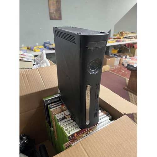 223 - X-Box 360 with games and accessories