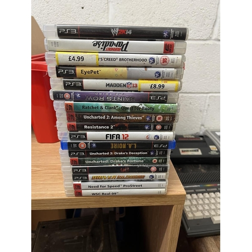 229 - 2 Playstation 3 consoles together with large collection of games and controller