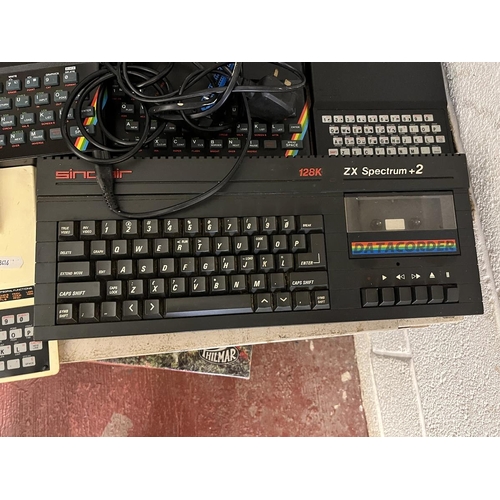 243 - Huge collection of Sinclair Spectrum computers with games and accessories