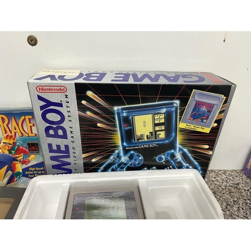 244 - Nintendo Game Boy in original box with games