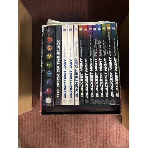 251 - Boxed collection of Brightest Day DC books