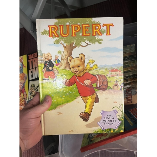 254 - Collection of Rupert the Bear Annuals