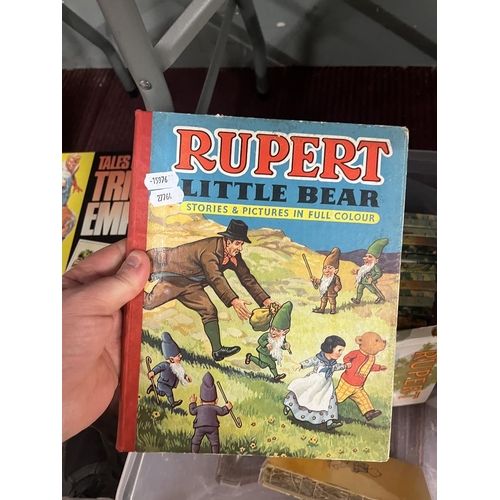 254 - Collection of Rupert the Bear Annuals