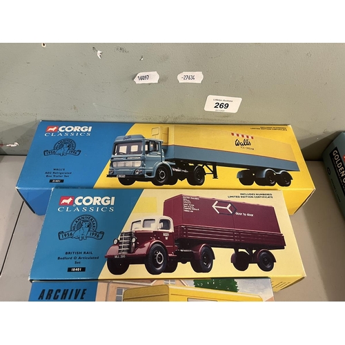 269 - Collection of Corgi Classics die cast vehicles in original boxes