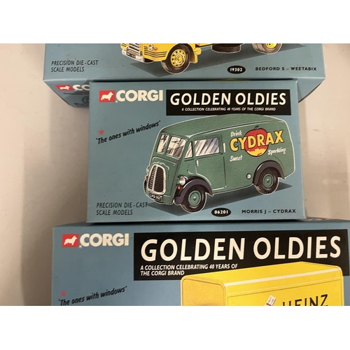 270 - Collection of Corgi Golden Oldie die cast vehicles in original boxes