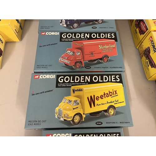 270 - Collection of Corgi Golden Oldie die cast vehicles in original boxes