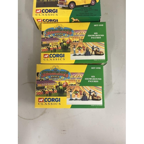 271 - Collection of Corgi Classics the Showman's Range die cast vehicles in original boxes